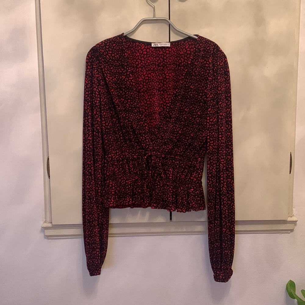 Zara Long Sleeved Going Out Shirt